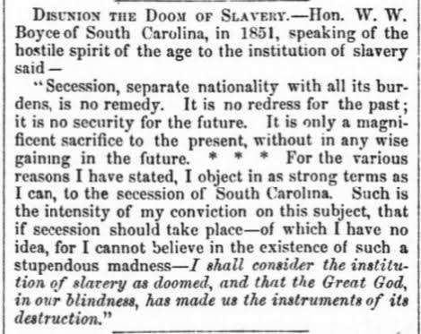 Disunion-the-end-of-slavery-April12-1861