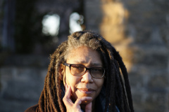 Linda Dallas at Saint Augustine's | photo by Eamon Queeney