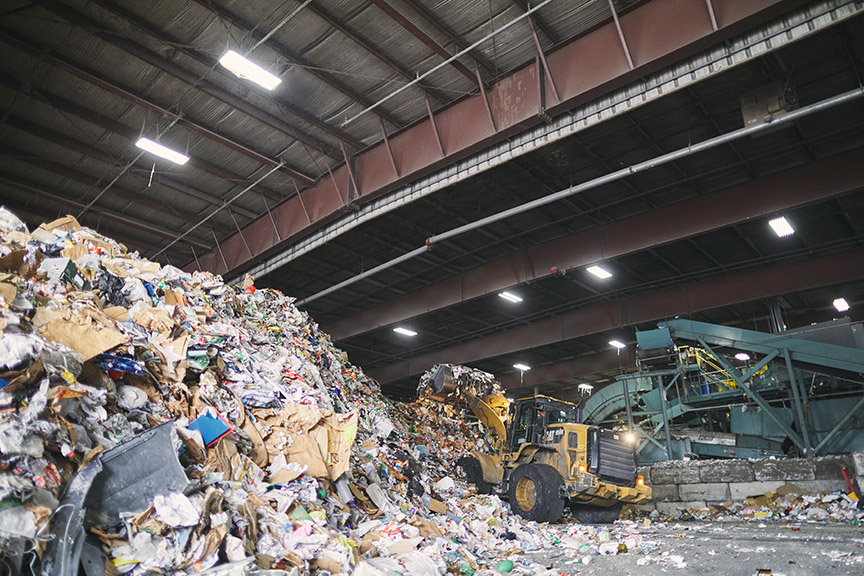 An Illustrated Guide to How a Recycling Facility Works