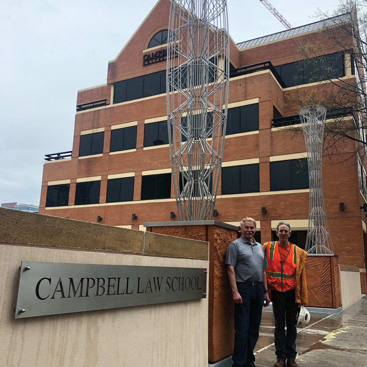 The Whirl Campbell Law Unveils New Public Art by Thomas Sayre
