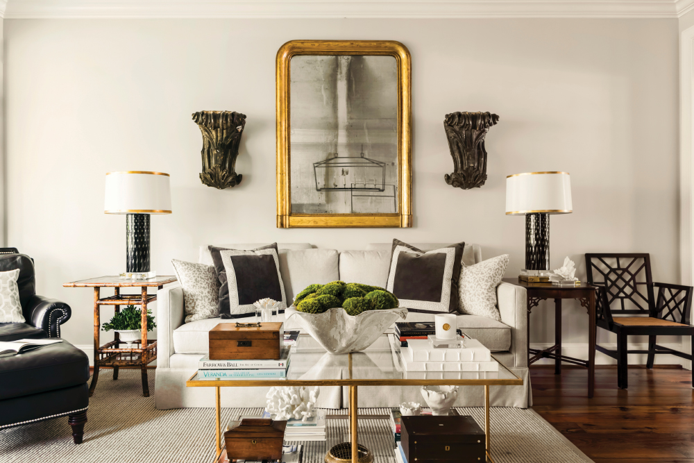 Timeless & Tasteful: Antiques and Coastal Accents on a Palette of ...