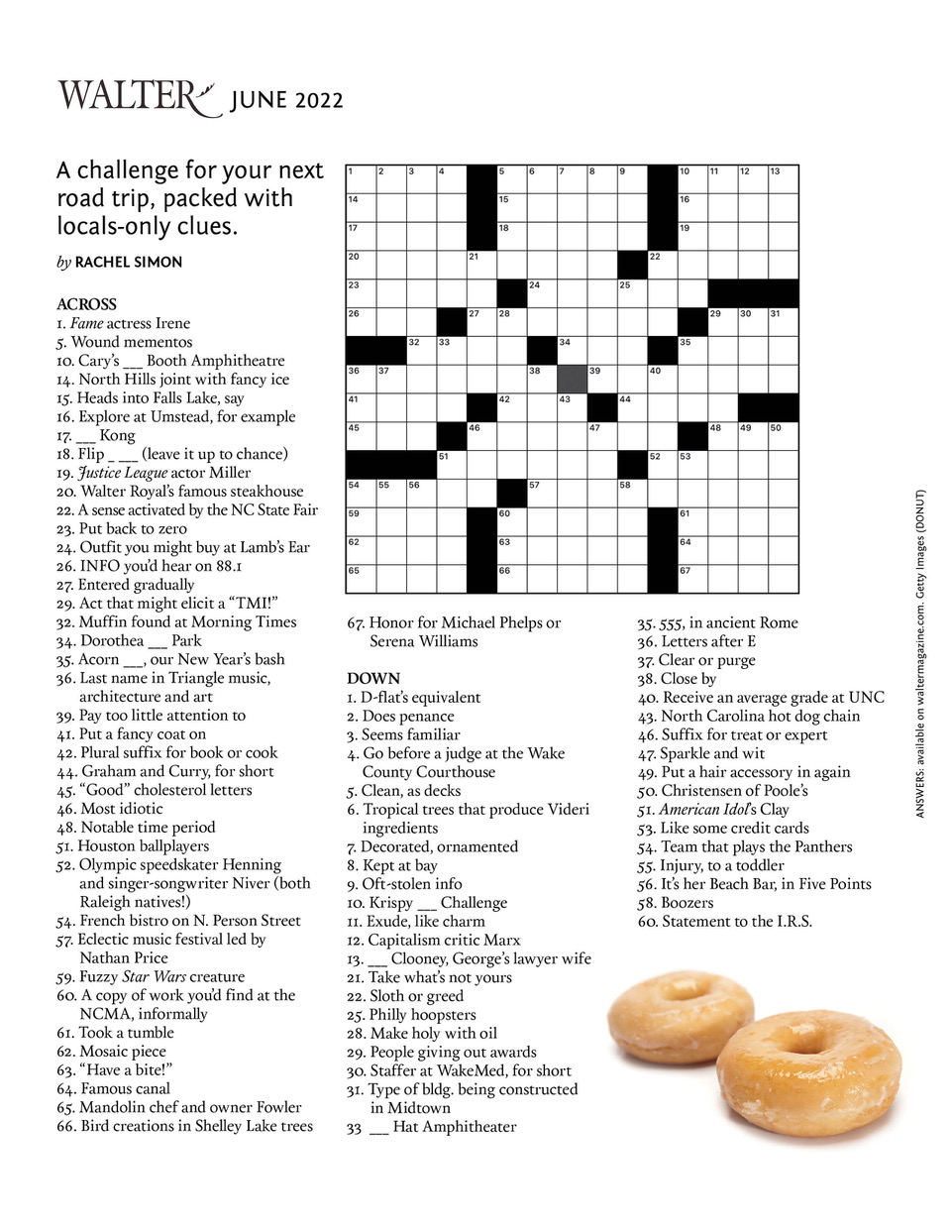 Culture crossword puzzle