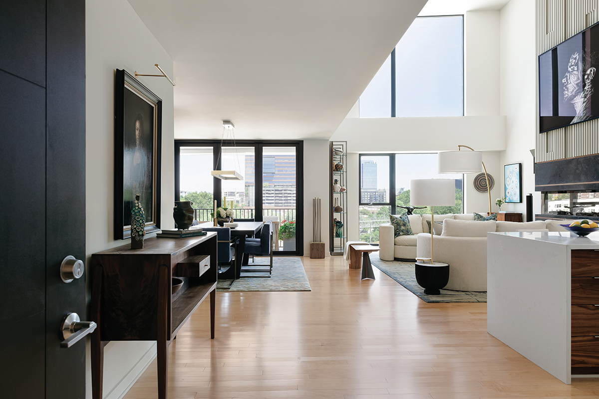 High Concept: An Airy Penthouse Filled with Art - WALTER Magazine